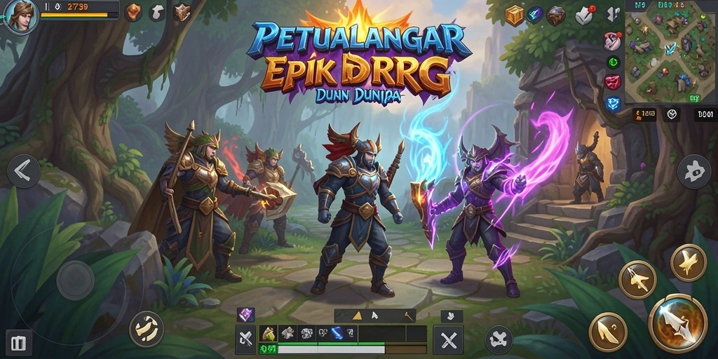 Tampilan menakjubkan dari gameplay RPG di 2739.