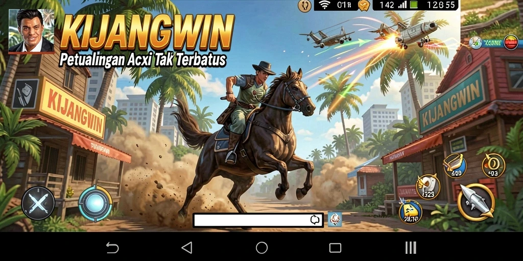 Screenshot KIJANGWIN menampilkan gameplay yang seru dan menegangkan.