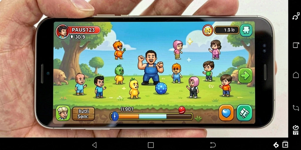 Gameplay seru PAUS123 menampilkan berbagai tantangan puzzle menarik.