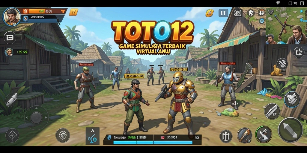 Tampilan gameplay menarik dari TOTO12 dengan elemen simulasi yang mendalam.